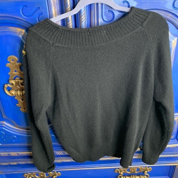 Vintage SK Company Sweater Wool Angora Beaded SM - Picture 2 of 2